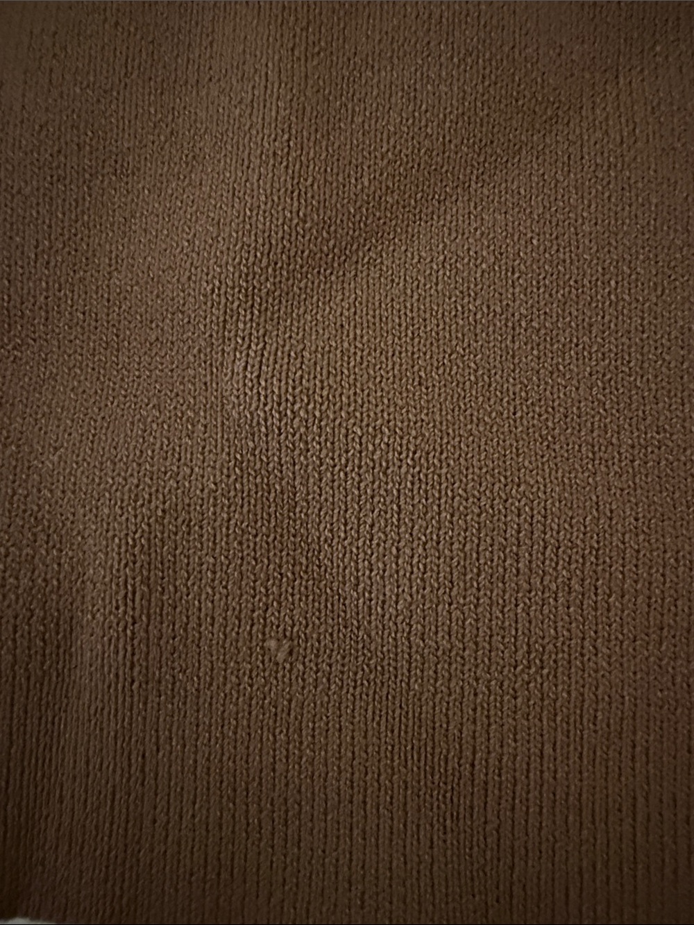 Zara  Brown Asymmetrical Ribbed Tank - Picture 5 of 5